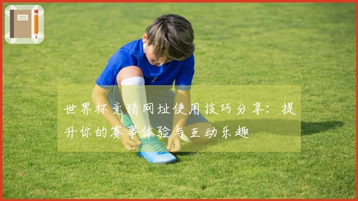 世界杯竞猜网址使用技巧分享：提升你的赛事体验与互动乐趣