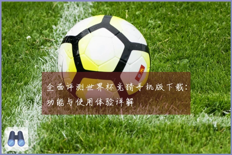 全面评测世界杯竞猜手机版下载：功能与使用体验详解